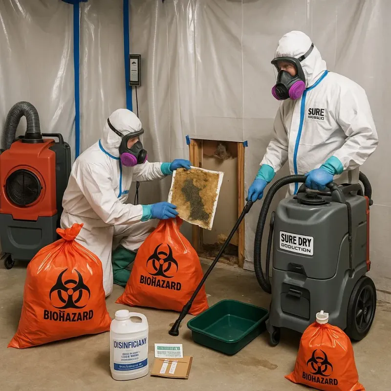 Contaminated Water Handling Protocols process in Rockville, MN