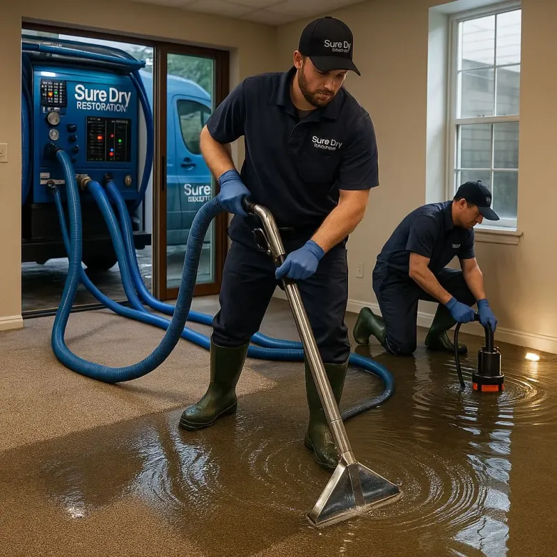 Water Extraction and Removal process in Rockville, MN